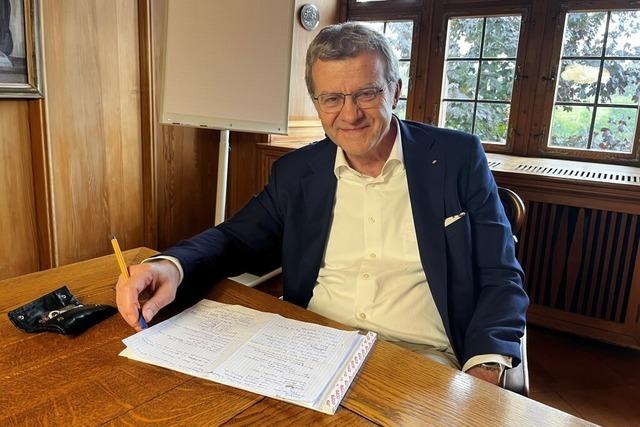 Franco Mazzi, scheidender Stadtammann aus dem Schweizer Rheinfelden, soll Ehrenbrger werden