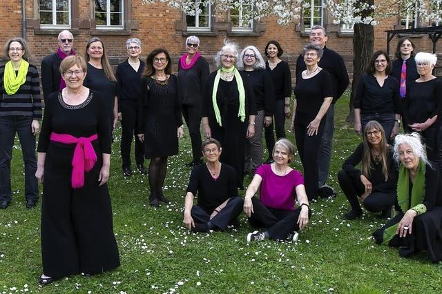 Der Jazzchor Offenburg gibt ein Konzert im Offenburger Schillersaal