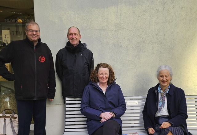 Alexander Guhl (links), Jrg Wegfahrt,  Michaela Koch und Henriette Rauch  | Foto: Camilla Heinig