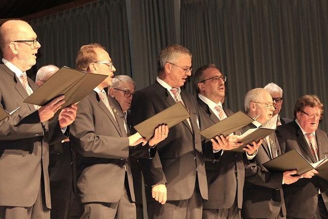 Sngerrunde Kippenheimweiler berzeugt ihr Publikum beim Jahreskonzert
