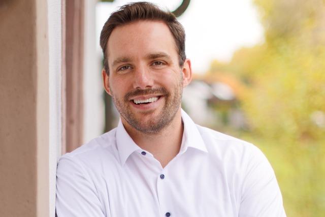 Pascal Saffran will sich als Brgermeister von Umkirch bewerben