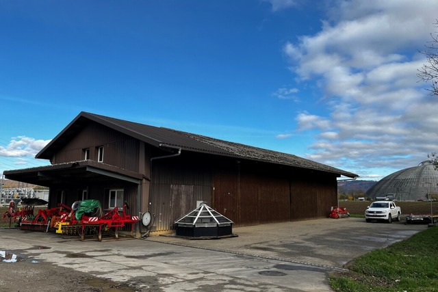 Die Feldversuch-Station von Syngenta liegt in der Chleigrtstrasse.  | Foto: Valentin Zumsteg