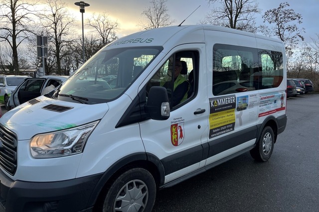 Der Brgerbus in Efringen-Kirchen  | Foto: Katrin Fehr