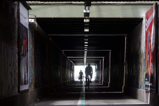 Die Nordunterfhrung am Bahnhof ist f...m Tag nicht unbedingt ein Wohlfhlort.  | Foto: Peter Heck