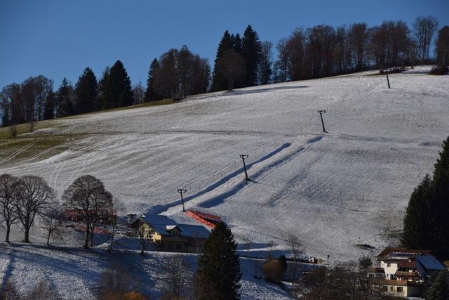Der Schnee kann kommen – im Wiesental sind die Liftbetreiber bereit