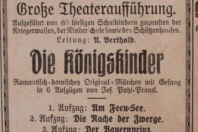 Wahlen, Vandalismus und Telefonieren ohne Pause in Wehr vor 100 Jahren