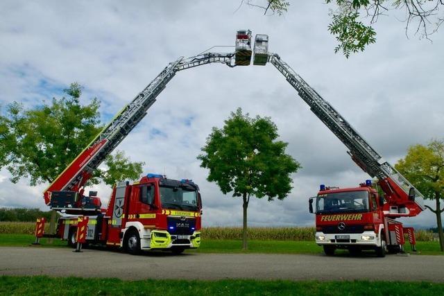 So sorgt die neue Drehleiter von Heitersheim fr mehr Sicherheit