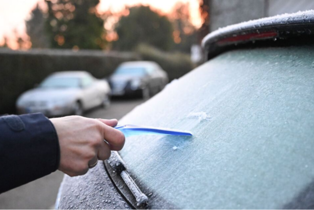 Warnung vor glatten Straen in Baden-Wrttemberg