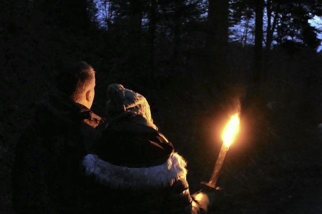 Wo man in Sdbaden Wanderungen mit Fackeln und alten Geschichten erleben kann