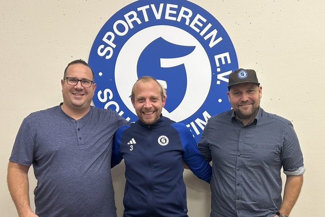 Das neue Vorstandstrio beim SV Schopfh... Sebastian Bormann und Nicolai Kapitz.  | Foto: Privat