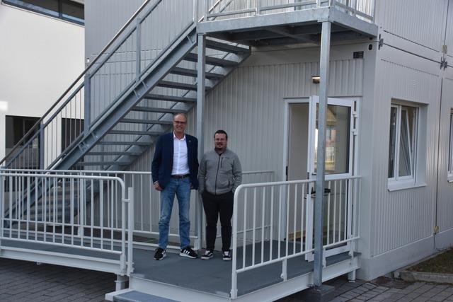 Die Technik in den Rathaus-Containern von St. Peter funktioniert zu 98 Prozent