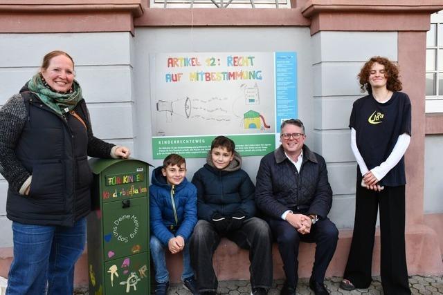 Kinderrechtsweg in Grenzach-Wyhlen frdert deren Wahrnehmung und die Brgerbeteiligung der Jngsten