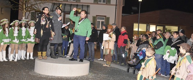 <BZ-FotoAnlauf>Forchemer Schell-Mi:</B...chll&#8220;-bergabe am 11. November  | Foto: Roland Vitt