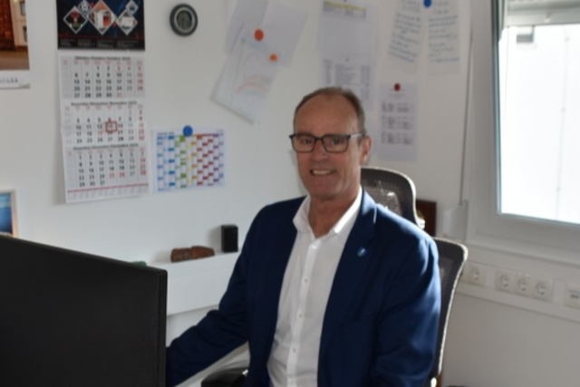 So arbeitet St. Peters Brgermeister im provisorischen Container-Rathaus