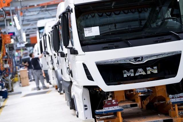 Auch der Lastwagen- und Bushersteller MAN baut Stellen ab