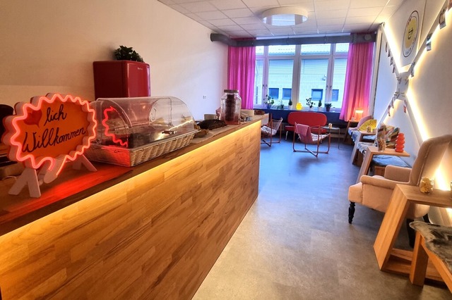 So sieht es aus, das Schulcaf &#8222;...n&#8220; der Marcher Schule am Brgle.  | Foto: Kathrin Heiny 