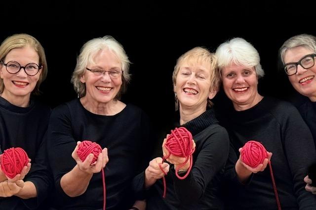 Die Vokaliesen in Schopfheim sind wieder da mit ihrem neuen Programm "Der rote Faden"