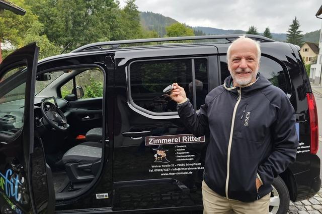 Die Mitarbeiter der Gemeinde Kleines Wiesental bekommen ein Auto