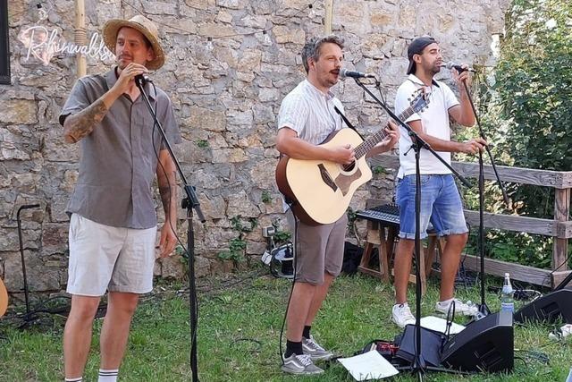 Die Ortenauer Band Rhinwaldsounds legt eine Bhnenpause ein