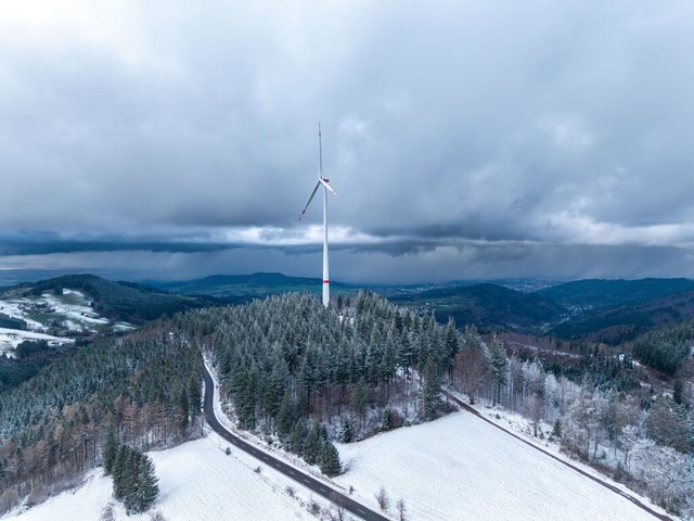 Winterwetter bringt Schnee in den Schw...der Holzschlgermatte am Schauinsland.  | Foto: Maximo-Hans Musielik