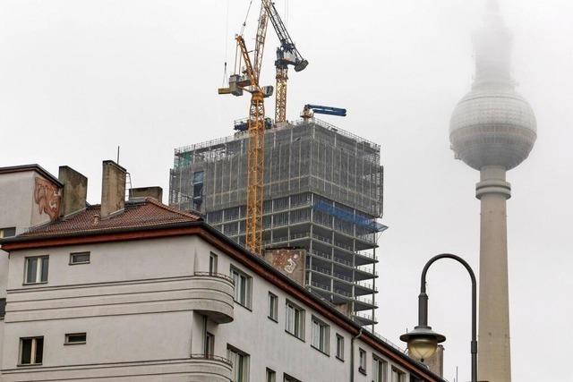 Eine Stadt will hoch hinaus