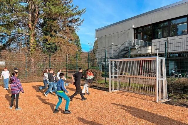 Der Bolzplatz am Goethe-Gymnasium in Emmendingen ist jetzt nachhaltig