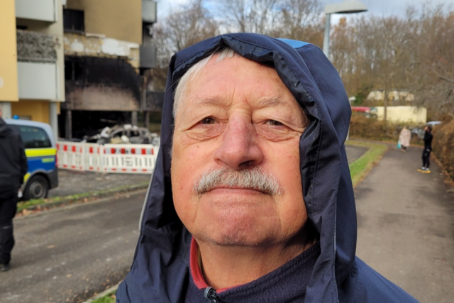 Brand in Freiburg-St. Georgen: So erlebte ein Anwohner die Flammen vor seinem Kchenfenster