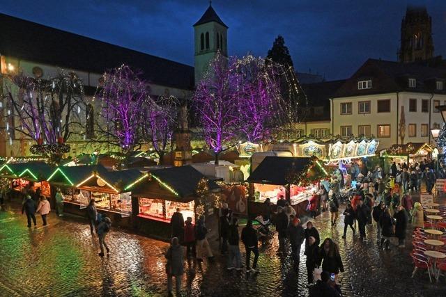Zum Start des Freiburger Weihnachtsmarkts gibt es Zwist ber das Sicherheitskonzept