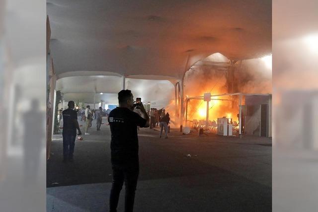 Brand legt Klimagipfel in Brasilien lahm