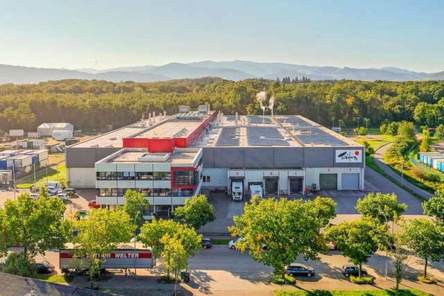 Werte und gute Zahlen unter einem Dach:   Taifun-Werk in der Blankreutestrae  | Foto: Taifun Tofu