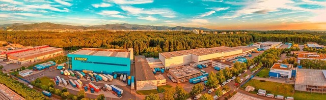 Streck-Gelnde in Freiburg-Hochdorf  | Foto:  Streck Transportges. mbH