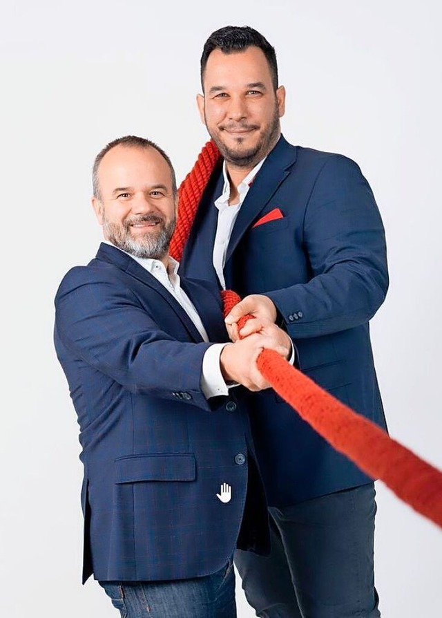 Sven Winterhalter (links) und Georgios Vasilakos  | Foto: SIWA Brotechnik