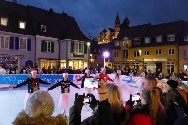Deswegen gibt es Hoffnung, dass der Breisacher Adventstreff wieder eine Kunsteisbahn erhlt