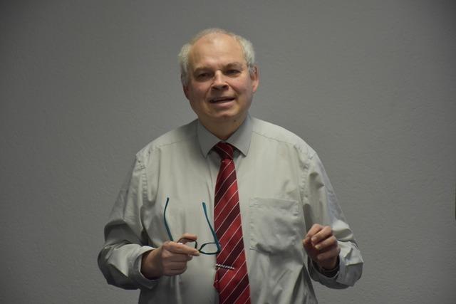 Detlef Herbner erklrt wie der Bauernkrieg auch die Siedlungsstruktur im Hochschwarzwald prgte