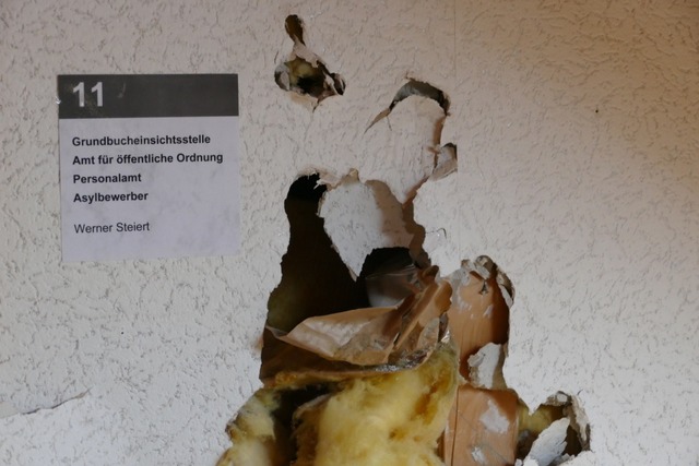 Spuren der Abrissparty | Foto: Sophie Radix Spuren der Abrissparty | Foto: Sophie Radix