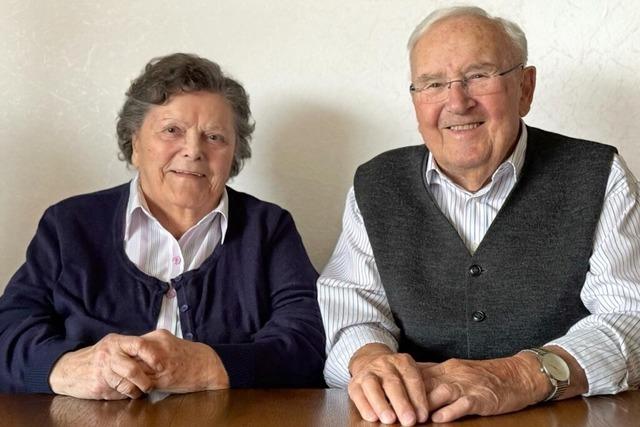 Siebzig Jahre Zusammenhalt feiert das Biengener Ehepaar Linus und Elisabeth Grethler