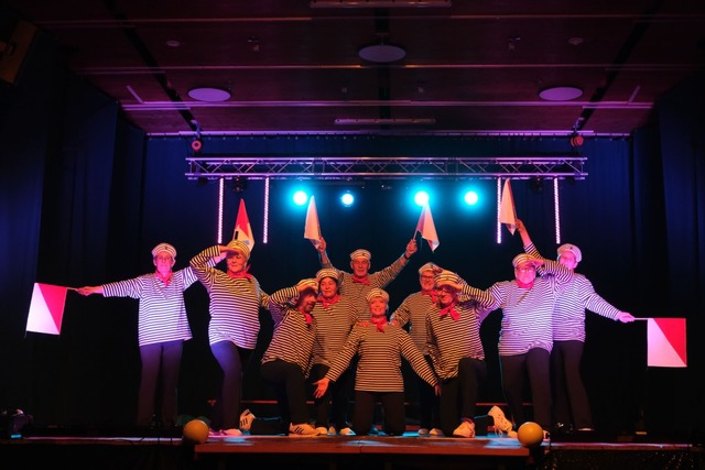 Einer der Programmpunkte bei der Turngala des Turnvereins Hartheim  | Foto: Milo&#353; Medi&#263;