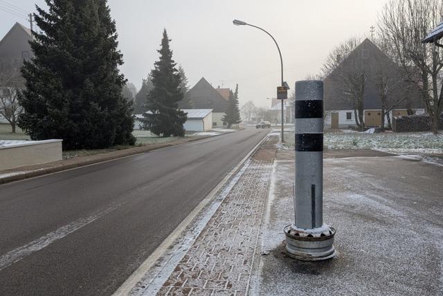 Blitzer-Attrappe in Wutach-Mnchingen fhrt Autofahrer hinters Licht
