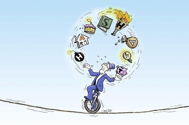 Lahrer Haushaltsakrobatik