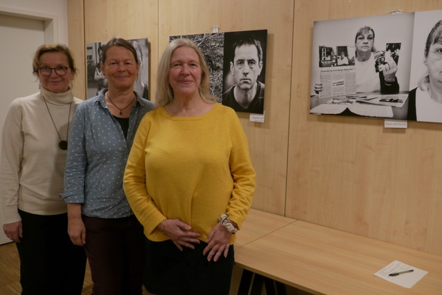 Von links: Brigitte Lill (Leiterin Qua...der Caritas fr den Landkreis Lrrach)  | Foto: Caritas