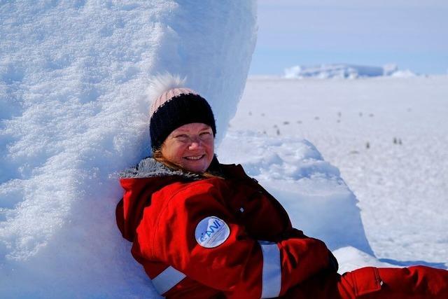 rztin Julia Gutting hat sich eine Traum erfllt: Sie leitet eine Forschungsstation in der Antarktis