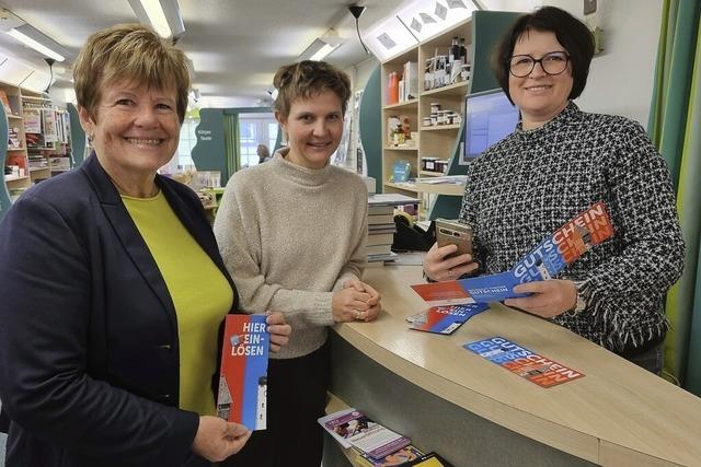 Gemeinsamer Einkaufsgutschein fr Waldshut und Tiengen kommt gut an
