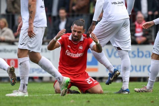 Die Hoffnungen des Bahlinger SC zerschellen in Offenbach am Pfosten