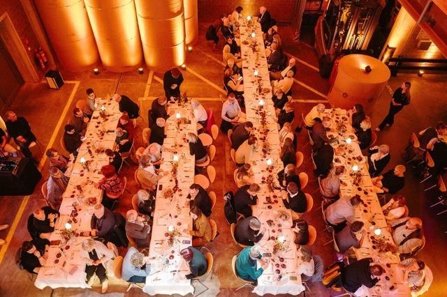 Fotos: So war das Benefizdinner fr die Aktion Weihnachtswunsch an der BZ-Druckmaschine