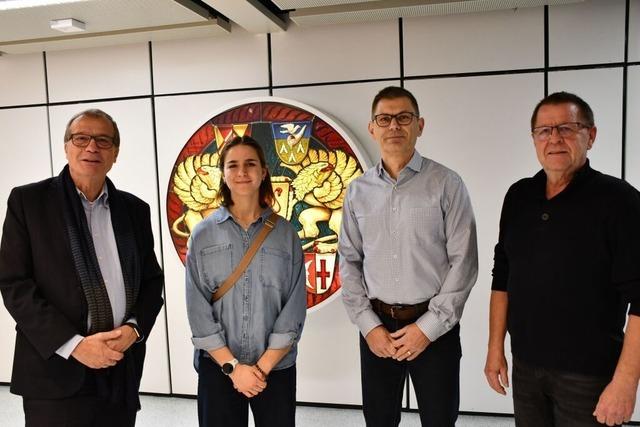 Rheinfeldens OB ehrt zwei herausragende Sportler