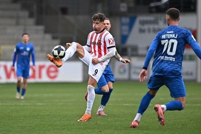 1:2-Heimniederlage: Die Serie des SC Freiburg II reit gegen Freiberg