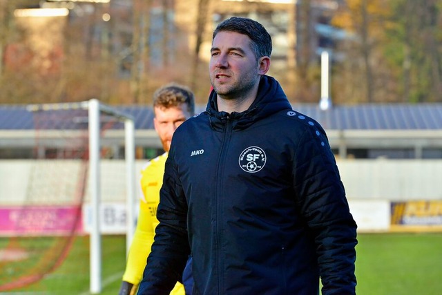 Elzachs Trainer Kevin Maier  | Foto: Daniel Thoma