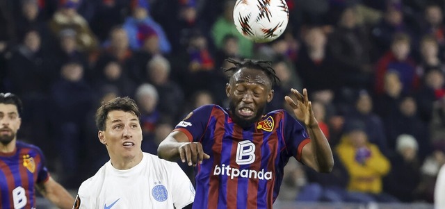 Ein Remis als magere Ausbeute: Bnie T...Basler bei den Grasshoppers in Zrich.  | Foto: IMAGO/Grant Hubbs