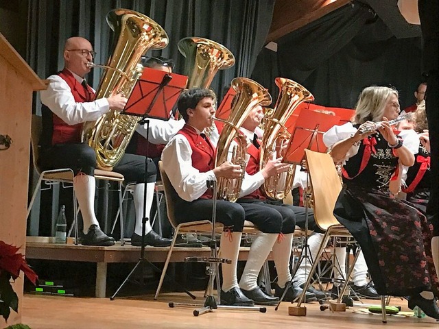 Ein abwechslungsreiches Programm mit e...-Wittenschwand in ihrem Jahreskonzert,  | Foto: Karin Stckl-Steinebrunner