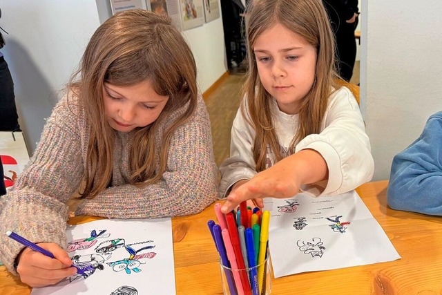 Hatten Spa: Ella Maria Keller (links), Emilia Engel...  | Foto: Sonja Zellmann